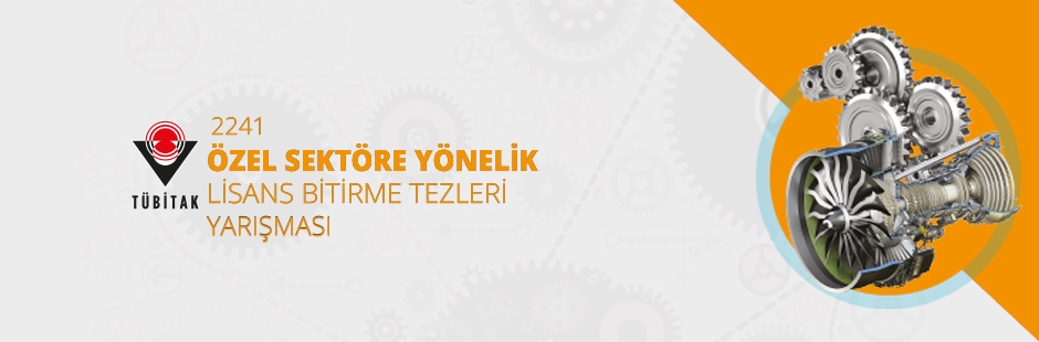 TÜBİTAK Özel Sektöre Yönelik Lisans Bitirme Tezleri Yarışması afişi